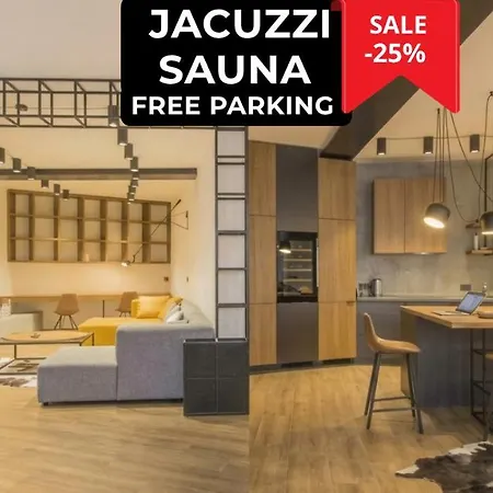 160 M Luxury Retreat Jacuzzi, Sauna & Free Parking